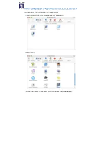 Printer Configuration of Apple Mac OS X 10.2, 10.3, and 10.4