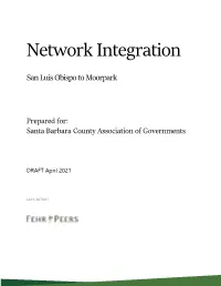 SBCAG Network Integration Plan Tier 2