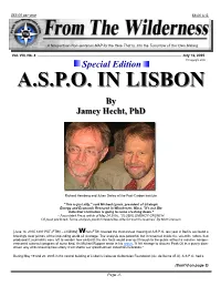 Aspo in Lisbon