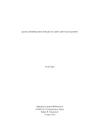 Social Penetration Theory in ​How I Met Your Mother