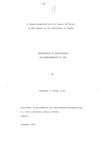 A Thesis Submitted for the Degree of Doctor of Philosophy in The