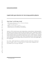 Arxiv:1207.2292V3 [Physics.Ins-Det] 29 Apr 2013