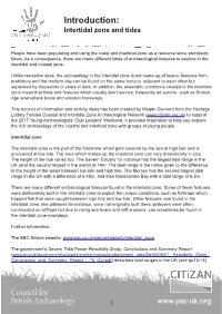 Introduction: Intertidal Zone and Tides