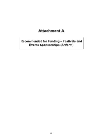 Attachment A