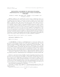 Exploiting Symmetry in Tensors for High Performance: Multiplication with Symmetric Tensors∗