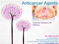 Anticancer Alkylating Agents-Part-I.Pdf