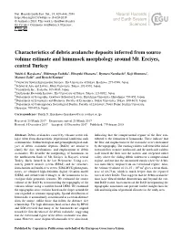 Article Is Part of the Special Issue Bris Avalanche Emplacement and Formation of Hummocks