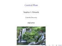 Control Flow