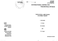 INTERNATIONAL CENTRE for THEORETICAL PHYSICS Anomaly of Fg Is Related to Non-Localities of the Effective Action Due to the Propagation of Massless States