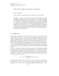 Pulsar Kicks: Spin and Kinematic Constraints