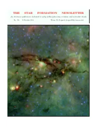 310 — 15 October 2018 Editor: Bo Reipurth (Reipurth@Ifa.Hawaii.Edu) List of Contents