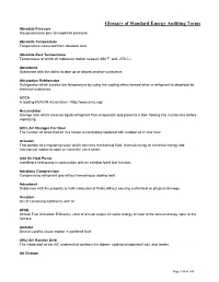 Glossary of Energy Terms