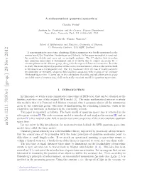 A Scale-Covariant Quantum Space-Time