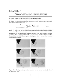 AA200 Ch 11 Two-Dimensional Airfoil Theory Cantwell.Pdf