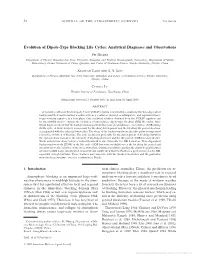 Evolution of Dipole-Type Blocking Life Cycles: Analytical Diagnoses and Observations