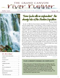 In This Issue Had Been the First Time He Was Troubled by Dreams of the River and the “SOME FACTS with NO EXPLANATION”