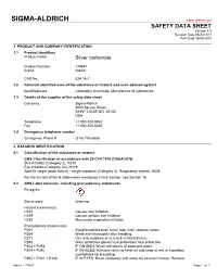 SAFETY DATA SHEET Version 4.5 Revision Date 06/30/2014 Print Date 09/05/2014