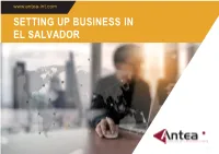 Setting up Business in El Salvador