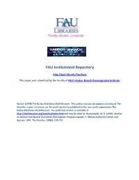 FAU Institutional Repository