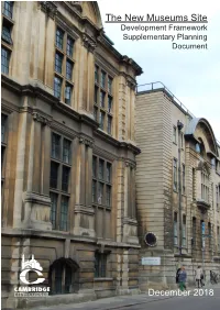 New Museums Site Development Framework Supplementary Planning Document