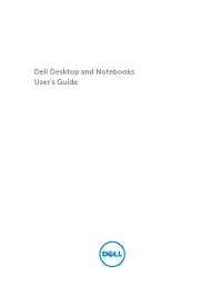 Dell Desktop and Notebooks User's Guide Notes, Cautions, and Warnings