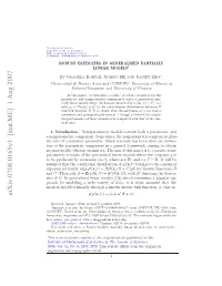 Robust Estimates in Generalized Partially Linear Models (With Full Appendix)