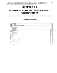 Volume 1, Chapter 5-3: Ecophysiology of Development: Protonemata