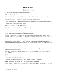 A River Runs Through It Study Guide of Quotes