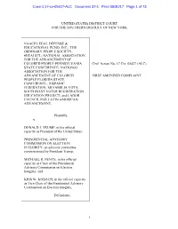 Amended Complaint