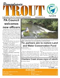 PA Trout Fall 2018