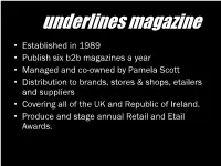 Underlines Magazine