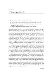 ¶ What Copyeditors Do