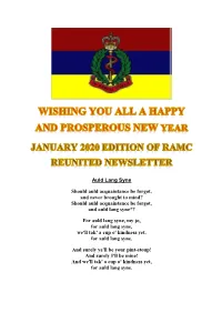 Auld Lang Syne