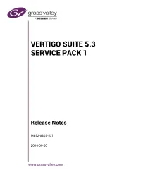 Release Notes