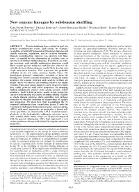 New Enzyme Lineages by Subdomain Shuffling