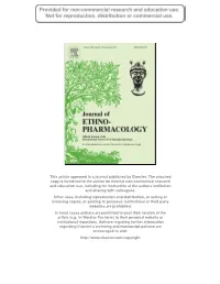 This Article Appeared in a Journal Published by Elsevier. the Attached