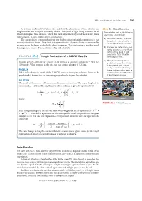 35.4 In-Class Exercise Twin Paradox
