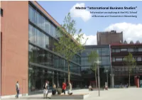 Information on Studying in Nuremberg