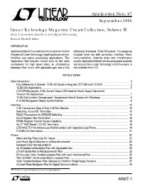 AN67-1 Application Note 67