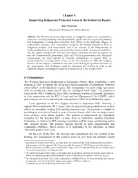 Chapter 9. Supporting Indigenous Protected Areas in the Kimberley Region