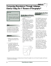 Comparing Populations Through History Using 5 Themes of Geography