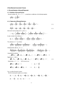 Euler-Maclaurin Summation Formula