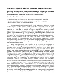 Fractional Josephson Effect: a Missing Step Is a Key Step