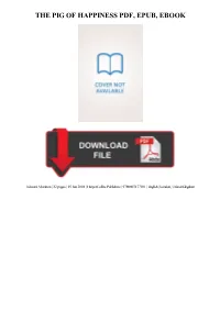 PDF Download the Pig of Happiness Ebook