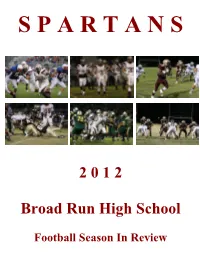 2 0 1 2 Broad Run High School
