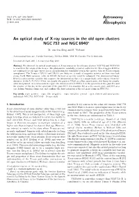 An Optical Study of X-Ray Sources in the Old Open Clusters NGC 752 and NGC 6940?