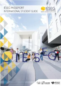 IÉSEG Passport Is Very Complementary to the “Student Guide”