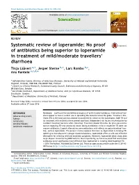 Systematic Review of Loperamide