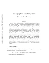The Asymptotic Schottky Problem