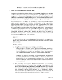 BSP Digital Payments Transformation Roadmap Report